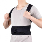 Корректор правильной осанки для ровной спины от сутулости универсальный Back Pain Need Help Черный (MEL-14209) - изображение 3