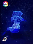 3D світильник нічник "Космонавт 2" 3DTOYSLAMP