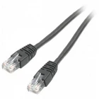 Патч-корд Cablexpert 0.25м UTP cat 6 CCA black (PP6U-0.25M/BK)