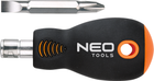 Отвертка универсальная NEO Tools (шлиц-крест) 6.0 мм x PH2 (04-201)