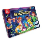 Настольная игра "Premium Брендополия" Danko Toys G-BrP-01-01U на украинском языке