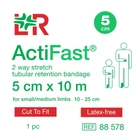 Бинт фиксирующий трубчатый ActiFast® Green 5 см х 10 м - изображение 4