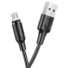 Магнітний кабель USB Borofone BX41, USB to MicroUSB, 2.4А, 1m, чорний