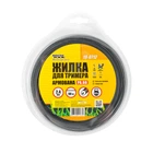 Леска для триммера Mastertool КРУГ АРМИРОВАННЫЙ 2.40 мм 90 м (блистер) 19-0712