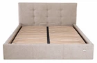 Кровать Двуспальная Manchester Comfort 180 х 190 см Мисти Mocco С подъемным механизмом и нишей для белья Мокко