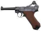 Пневматичний пістолет Gletcher P-08 Blowback Luger Parabellum Люгер Парабелум блоубэк 100 м/с - зображення 3