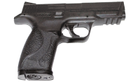 Пневматический пистолет KWC Smith & Wesson M&P40 KM48HN Смит и Вессон пластик газобаллонный CO2 120 м/с - изображение 2