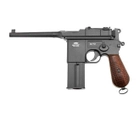 Пневматичний пістолет SAS M712 Mauser Blowback KMB18DHN Маузер автоматичний вогонь блоубек CO2 100 м/с - зображення 1
