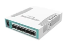 Комутатор MikroTik CRS106-1C-5S (400Mhz/128Mb, 5xSFP, 1xCombo)