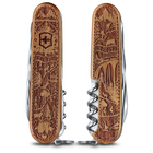 Складной нож Victorinox Climber Wood Swiss Spirit 9,1 см 1.3701.63L21 - изображение 4
