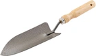 Совок посадочный Mastertool с деревянной ручкой 300x85 мм (14-6187)