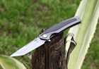 Карманный туристический складной нож Bestech Knife Predator Grey BT1706B - изображение 4