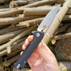 Карманный туристический складной нож Bestech Knife Muskie Black BG20A-1 - изображение 6
