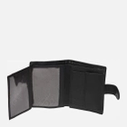 Мужской кожаный кошелек Laras K10010a Черный (ROZ6206118224) - изображение 4