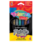 Маркери Colorino Kids металізовані 6 кольорів 6 шт (32582PTR)