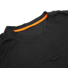 Тактична футболка-поло Lesko A825 Black розмір S з коротким рукавом для чоловіків (K/OPT2-4852-15840) - зображення 2