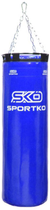 Мішок боксерський Sportko PVC Класик 85 см з кільцем Синій (SP-6424P4)