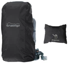 Чехол на рюкзак Tramp black 20-35л. S (50х30х24см) (TRP-017)