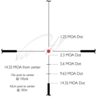 Прицел оптический Hawke Endurance 30 WA 3-12х56 сетка LR Dot 8х с подсветкой - изображение 3