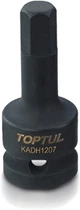 Головка ударная Toptul 1/2" HEX 7 мм (KADH1607)