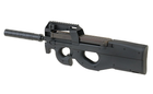 Пистолет пулемет CYMA P90 TR с глушителем CM.060B - изображение 4