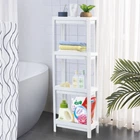 Этажерка 4-х-ярусная MBM HOME FH-22/4 WHITE пластиковая белая