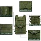 Рюкзак тактический Eagle M09B (штурмовой, военный) мужская сумка Олива - изображение 5