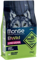 Сухой корм Monge Dog Bwild Low Grain С кабаном