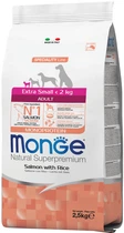 Сухий корм Monge Extra Small Adult Salm/Rice зі смаком лосося