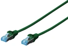 Патч-корд Digitus CAT5e SF-UTP 0.5 м AWG 26/7 Зелений (DK-1531-005/G)