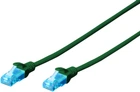 Патч-корд Digitus CAT5e UTP 2 м AWG 26/7 PVC Зеленый (DK-1511-020/G)