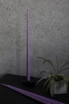 Свеча столовая высокая BBcandles 45 см 4шт темно-сиреневая "Grape jam" - изображение 4