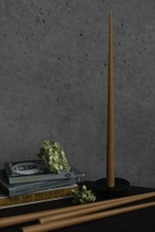 Свеча столовая высокая BBcandles 45 см 4шт дымчато-оранжевый "Cinnamon" - изображение 2