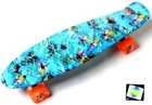 Скейтборд Пенни борд Penny Board 22" NEMO Морской Светящиеся колеса