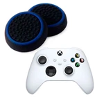 Силіконові накладки на аналогові стіки Honson для геймпада Xbox Series X / S чорні з синьою окантовкою 2 шт