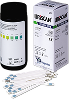 Тест смужки Uriscan U11 Білок (протеїн) для аналізу сечі (Уріскан) - зображення 2