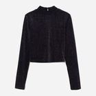 Топ женский H&M 9314442 S Фиолетовый блестящий (AB5000000698776_LD2000001100721_KAY2000001100721)