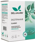 Концентрований безфосфатний пральний порошок Delamark Universal 3 кг (4820152330017)