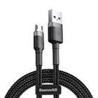 Кабель Baseus Cafule Cable USB for Micro 2.4A 1м. Black (CAMKLF-BG1)
