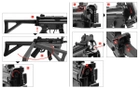 Пневматичний пістолет Umarex Heckler & Koch MP5 K-PDW Blowback - зображення 8
