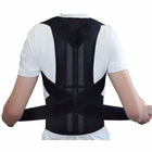 Универсальный корректор осанки Back Pain Need Help ортопедический корсет Черный - изображение 4