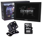 GPS навигатор видеорегистратор COYOTE 1090 DVR Maximus PRO 1GB/16GB 9 дюймов для грузовиков + Камера заднего вида с подсветкой + Карта памяти 64Gb MicroSD - изображение 1