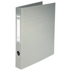 Папка А4 BuroMax на 2 кольца 4 см двусторонняя серая BM.3101-09