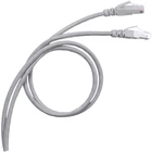 Патч-корд Legrand CAT5e RJ-45 F-UTP ПВХ 1 м LCS2 Серый (051640)