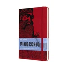 Записник Moleskine Pinocchio середній / Нелінований Червоний (8056420853674)