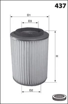 Фільтр повітря Mecafilter EL3759 Mecafilter (EL3759)