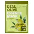 Тканевая маска для лица с экстрактом оливы FarmStay Real Olive Essence Mask 23 ml