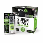 Клей эпоксидный двухкомпонентный Nowax прозрачный SUPER EPOXY ADHESIVE (NX49509)