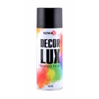 Краска акриловая Nowax Spray черный матовый 450 мл (NX48011)
