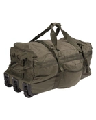 Сумка-рюкзак армейская на колесах 100 л Mil Tec Германия олива - изображение 1